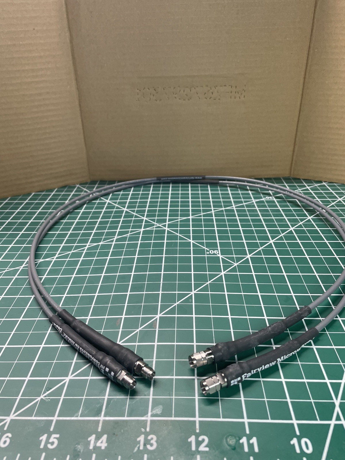 Pair of Fairview Microwave RF test cables (One pair), 36