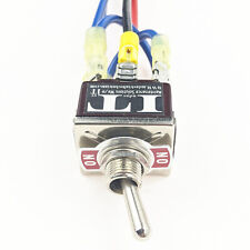 IndusTec DC Motor Polarity - Reversing Toggle Switch TPDT 2 Pos 12v  Maintained picture
