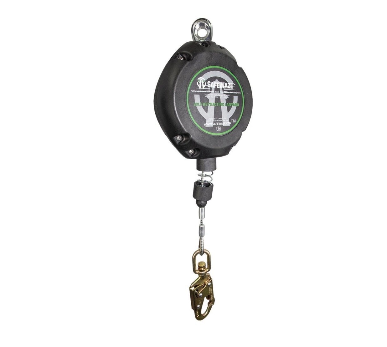 Safewaze 30’ Northstar Classic Cable Self Retracting Lifeline, FS-FSP1230-G Safewaze 30’ Northstar Classic Cable Self Retracting Lifeline, FS-FSP1230-G