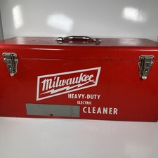 Vintage Milwaukee 0567-1 Drain Cleaner Auger w/ Manual & Case Electric Tool picture