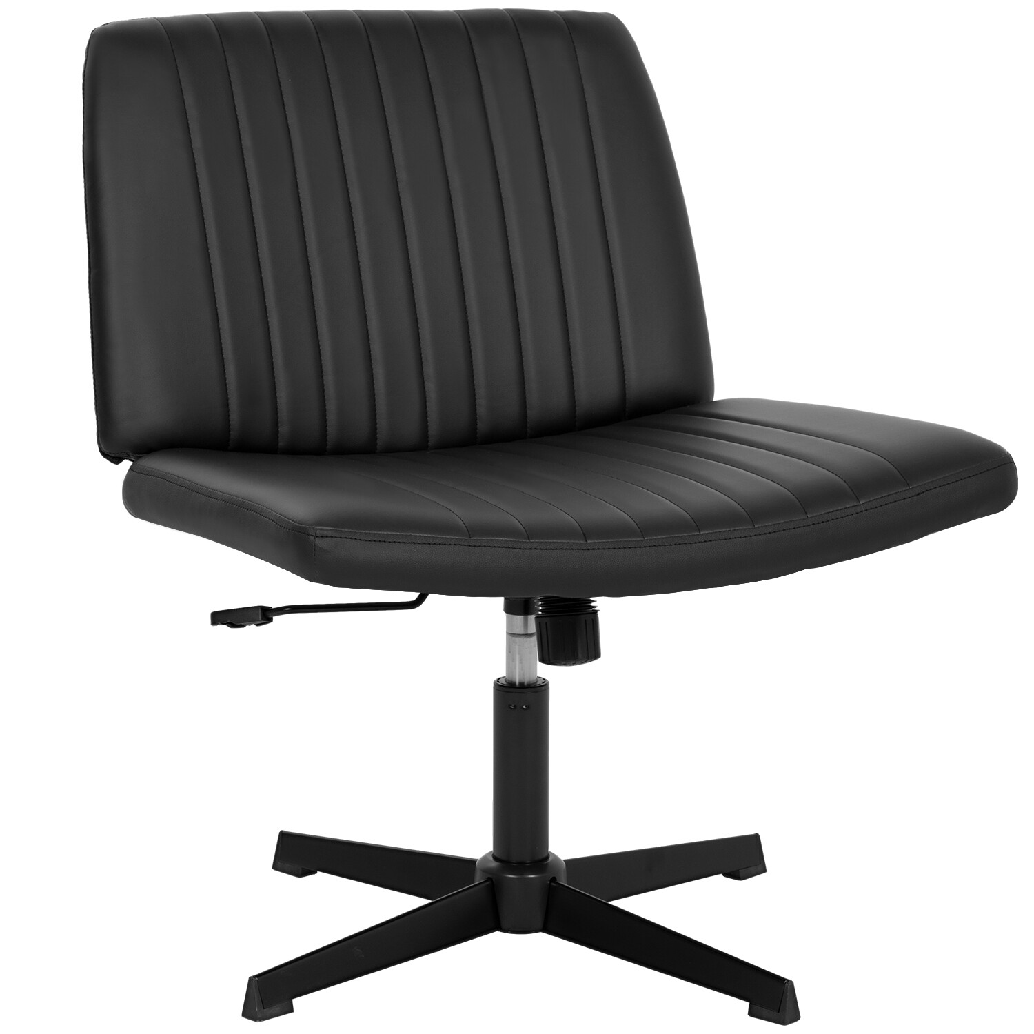 Criss Cross Chair Armless Office Chair No Wheels Modern Swivel Height Adjustable Criss Cross Chair Armless Office Chair No Wheels Modern Swivel Height Adjustable