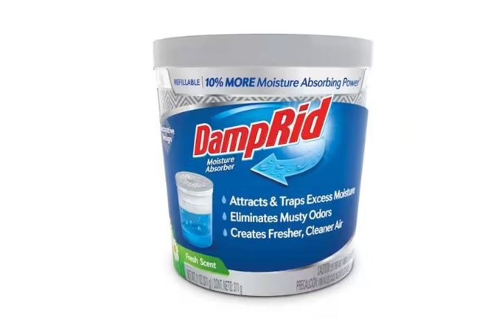 DampRid 10.5 oz Fragrance Free Bucket Refillable Moisture Absorber Pack Of 2