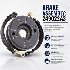 Differential Brake Kit with hardware 249022A3 Fits Case 480B 480C 580B 580C picture