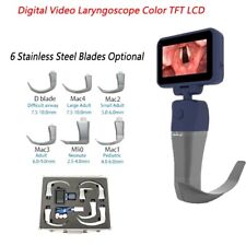 Digital Video Laryngoscope Color TFT LCD Reusable Sterilizable Blades Optional picture