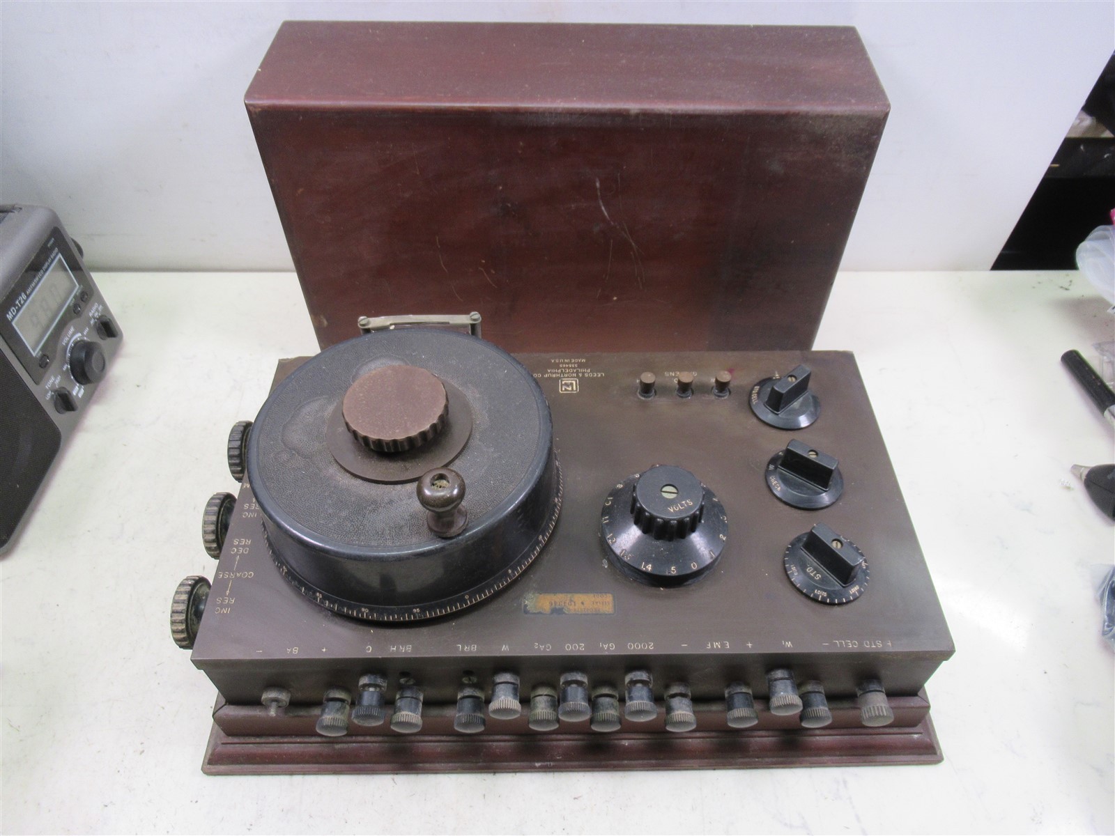 Vintage Leeds & Northrup K2 Potentiometer Vintage Leeds & Northrup K2 Potentiometer