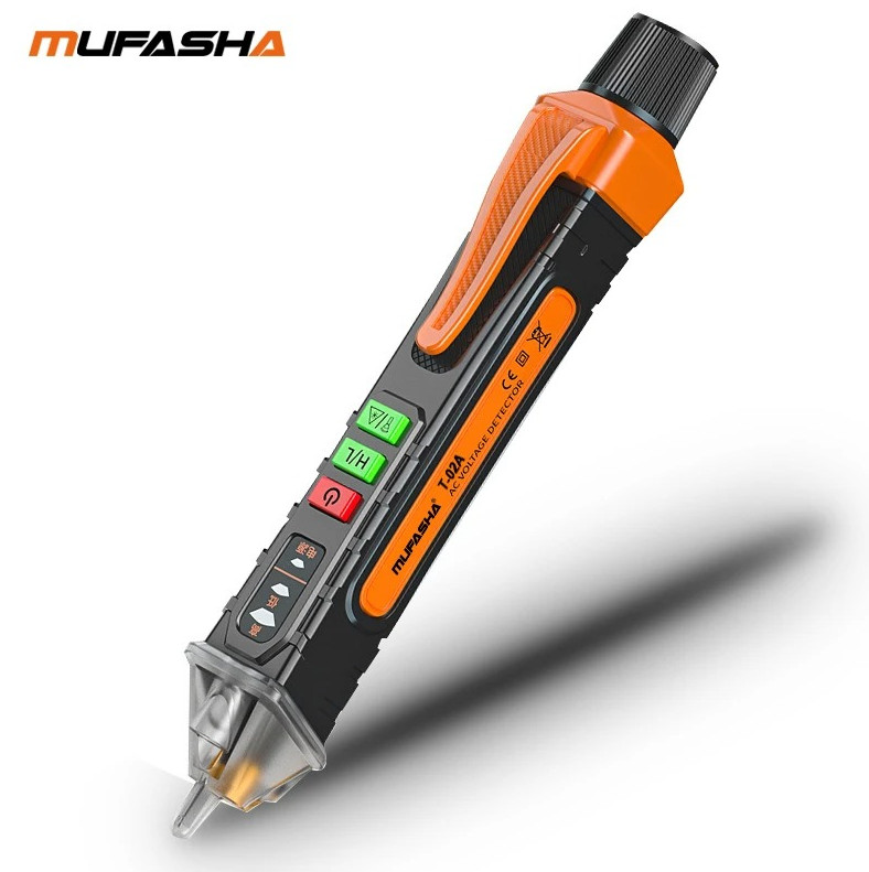 1pc MUFASHA Non-Contact Voltage Tester Pen AC 12-1000V Smart Detector - NEW 1pc MUFASHA Non-Contact Voltage Tester Pen AC 12-1000V Smart Detector - NEW