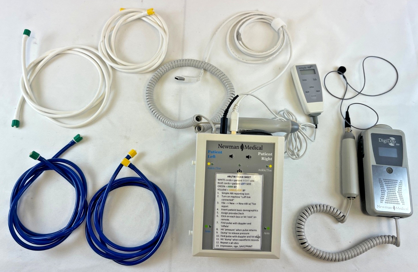 Newman Medical Cuff Link -4 & Digi Dop 300 w/ Accessories Newman Medical Cuff Link -4 & Digi Dop 300 w/ Accessories