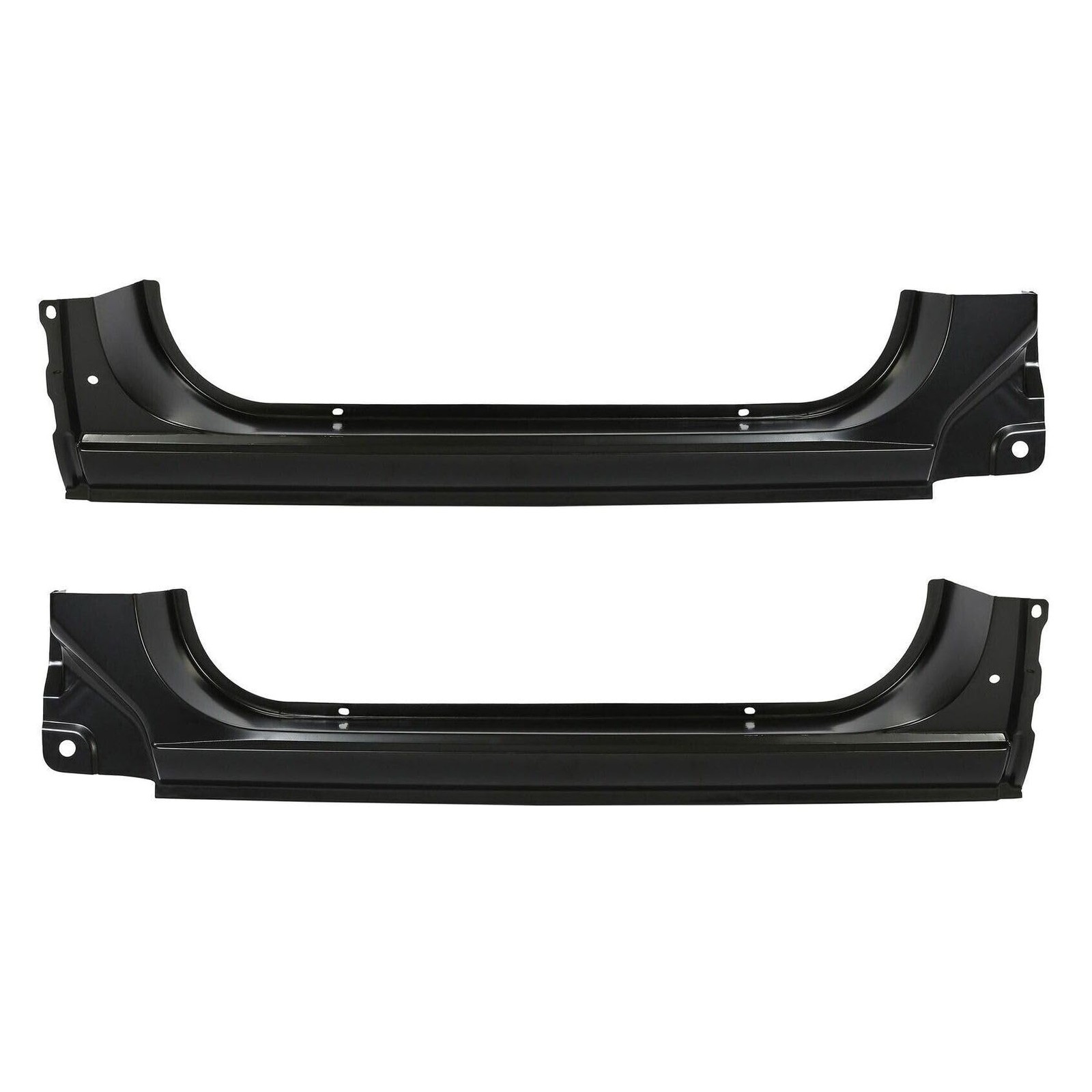 2pcs Rocker Panel Patch Set Left Right Outer Steel Black for GMC Chevy 801-0543 2pcs Rocker Panel Patch Set Left Right Outer Steel Black for GMC Chevy 801-0543