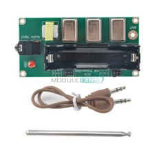 3Channels AM Transmitter 1MHz 3MHz 5MHz Finished Board w/ Antenna & Audio Cable picture