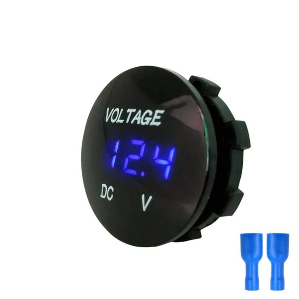 DC 12V-24V LED Panel Digital Voltage Volt Meter Display Voltmeter Motorcycle Car DC 12V-24V LED Panel Digital Voltage Volt Meter Display Voltmeter Motorcycle Car