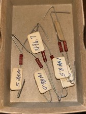 Lot of 6 Vintage Precision Wirewound Resistors 1.5 Ohm Daven Matched Pair picture