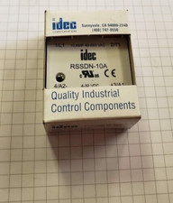 IDEC Corporation RSSDN-10A Relay SSR 32V DC 10A 660V AC 4-Pin BRAND NEW picture