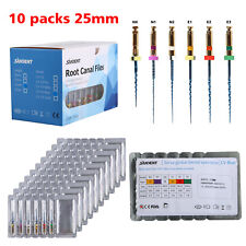 Lot Dental NiTi Super Rotary Files Heat Activated for Endodontic Endo Motor 25mm picture