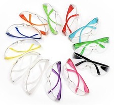 Crystal Clear Kids Safety Glasses, Color Temple Variety ANSI Z87.1 (Pack of 12) picture