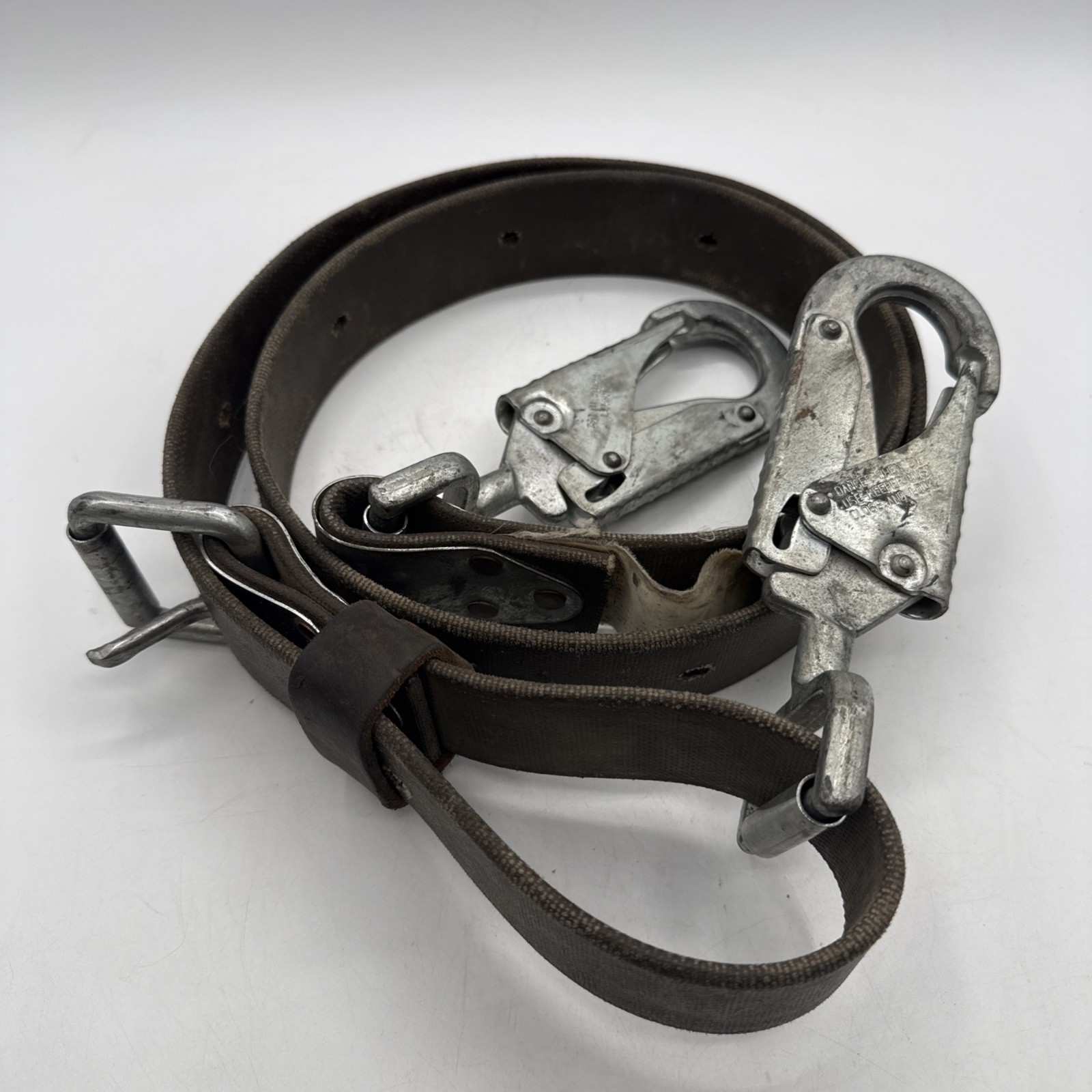 Vintage Buckingham Lineman’s Safety Positioning Strap USA 7/04