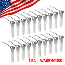 1-20 Dental 3 Way Air Water Spray Triple Syringe w/ Nozzles Tips Tubes M picture