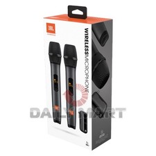 JBL WIRELESS MIC Dual Dynamic Microphones Receiver Set New Fast Ship picture