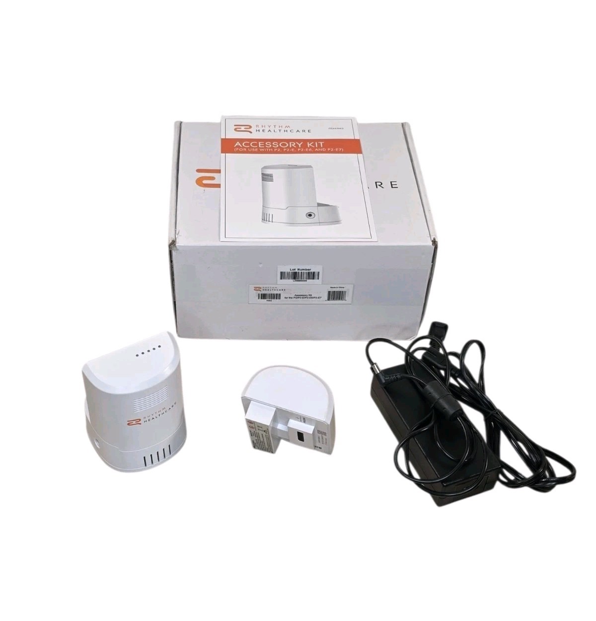 Rhythm Healthcare Battery External Charger AC Power Supply P2/P2-E/P2-E6/P2-E7 Rhythm Healthcare Battery External Charger AC Power Supply P2/P2-E/P2-E6/P2-E7