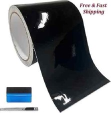 Chrome Delete Vinyl Wrap Kit High Gloss, Black Out Window & Door Trim 4In x 30Ft picture