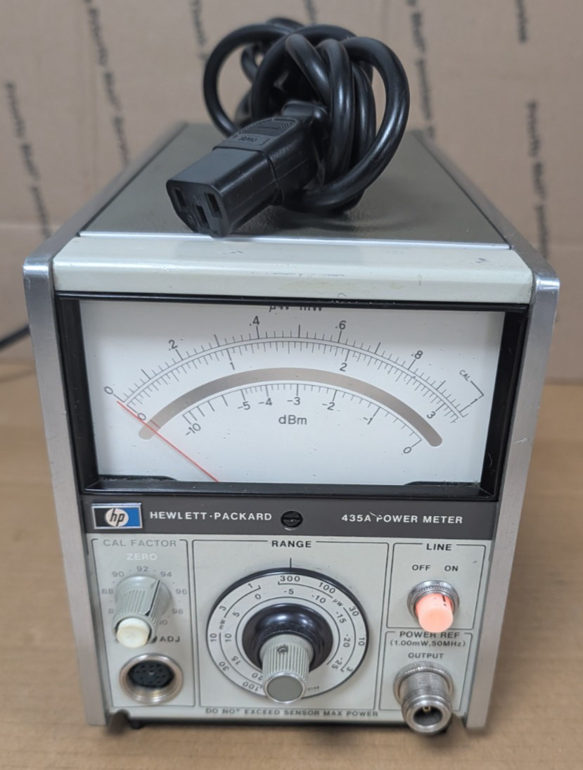 HP 435A Power Meter (POWERS ON)