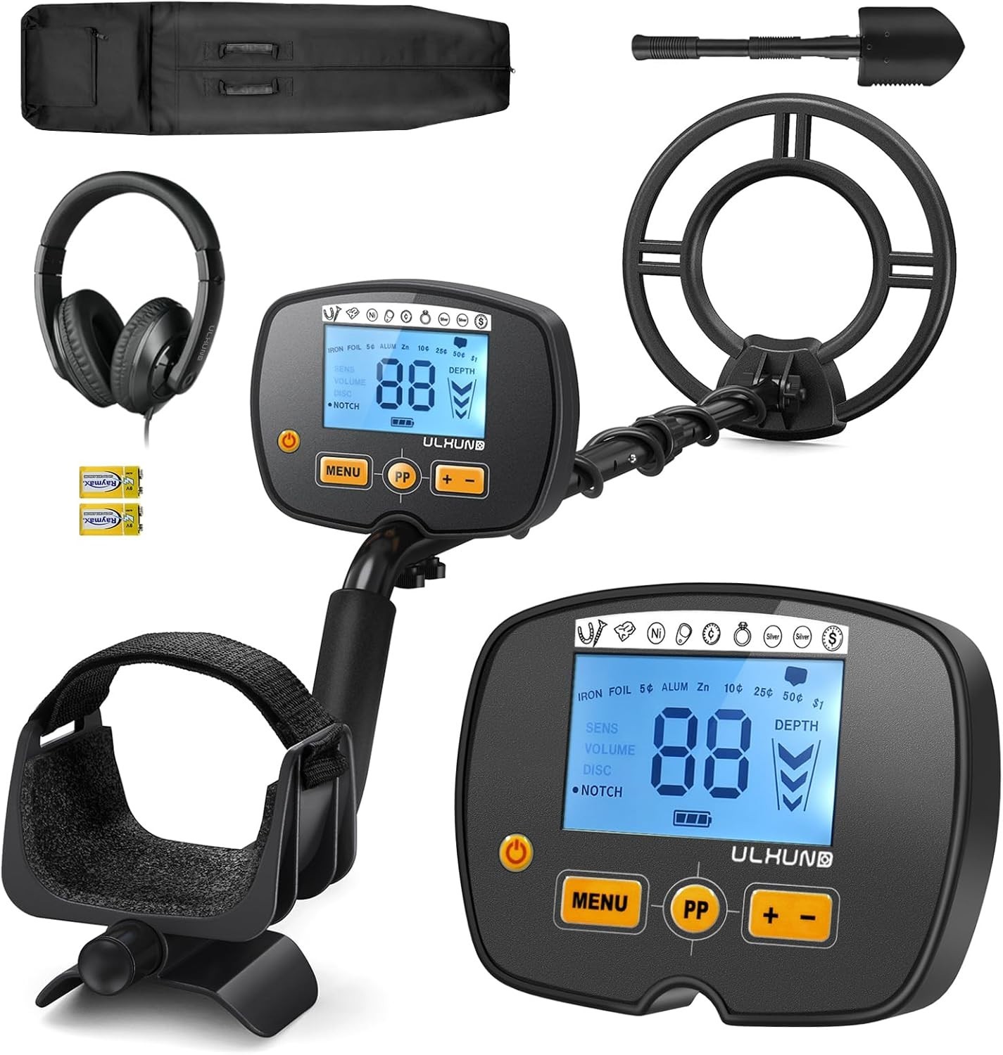 Upgraded Metal Detector for Adults Professional - High Accuracy Gold Finder with Upgraded Metal Detector for Adults Professional - High Accuracy Gold Finder with
