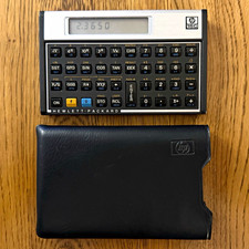 Vintage HP Hewlett Packard HP-15C Scientific Calculator w/ Slip Case - Working* picture