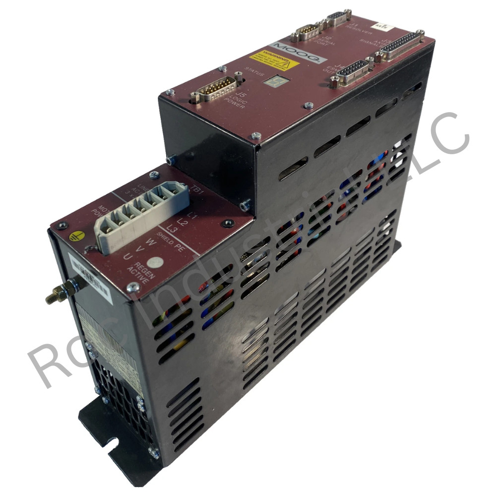 MOOG Servocontroller L180-510A-A1 Servo Drive Unit 325VDC 36Amp 5.9KW 3-Phase MOOG Servocontroller L180-510A-A1 Servo Drive Unit 325VDC 36Amp 5.9KW 3-Phase
