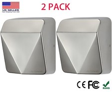 2Pack JETWELL Upgrade HEPA Filter HighSpeed StainlessSteel Coml Auto Hand Dryer picture