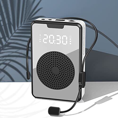 Portable Voice Amplifier for Teachers with Microphone Headset Personal Speaker
