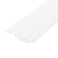 MECCANIXITY 20pcs 8 Inch Plastic Welding Rods ABS 8 Inch, White picture