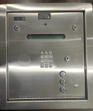 Telephone Entry System Doorking 1834-010 Chrome Finish Flush Mount picture