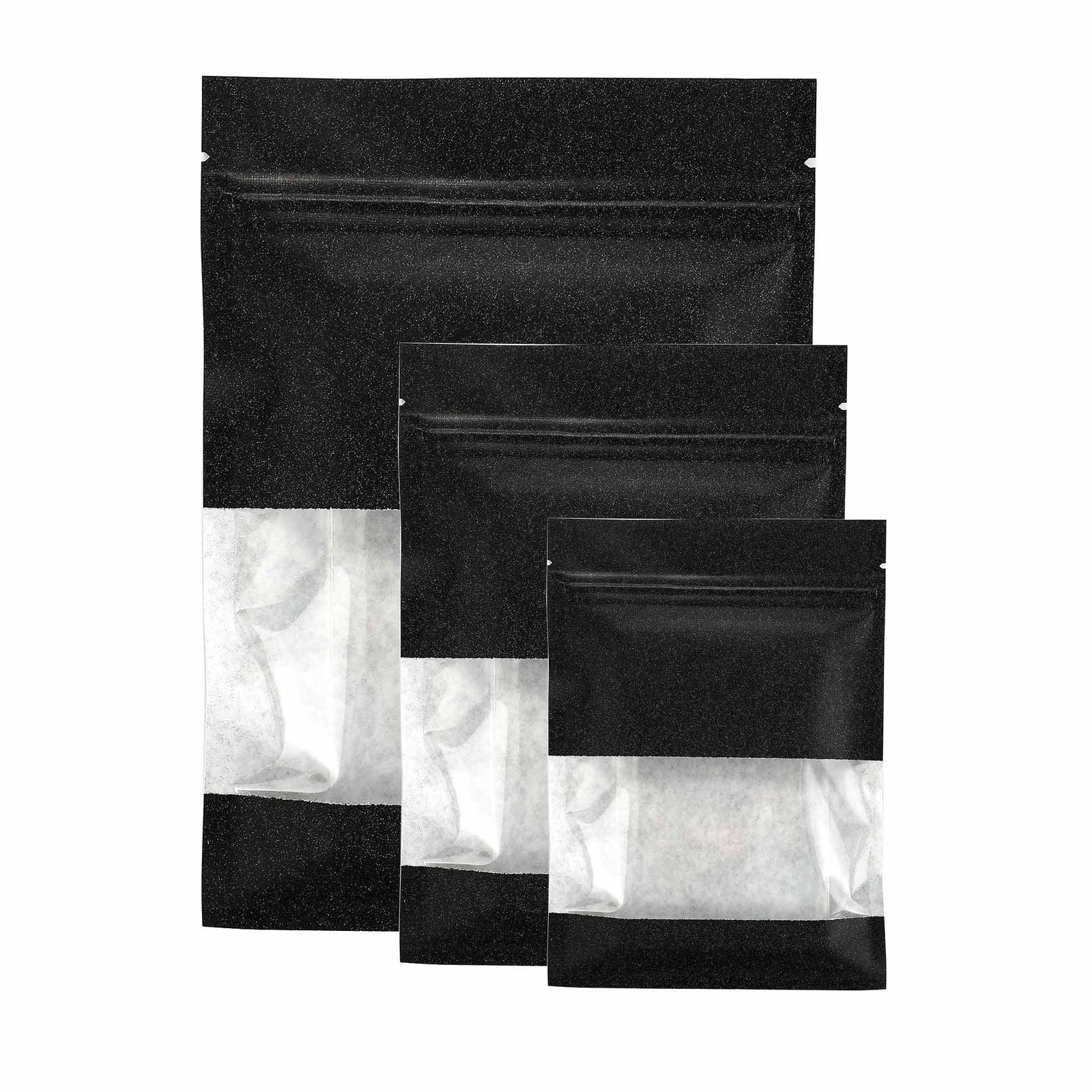 4CustomPrint Multi-Size Clear Window Front Kraft Paper Zipper Bag Food Storage 4CustomPrint Multi-Size Clear Window Front Kraft Paper Zipper Bag Food Storage