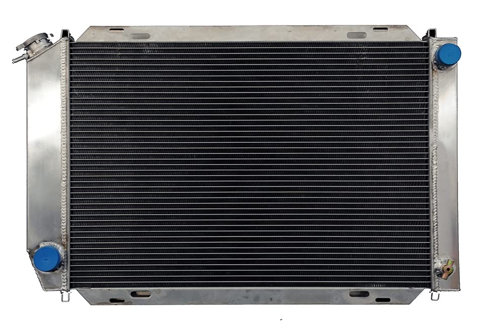 2Rows Aluminum Radiator for 1979-1993 Ford Mustang 5.0L V8 2.3L l4 （MT）