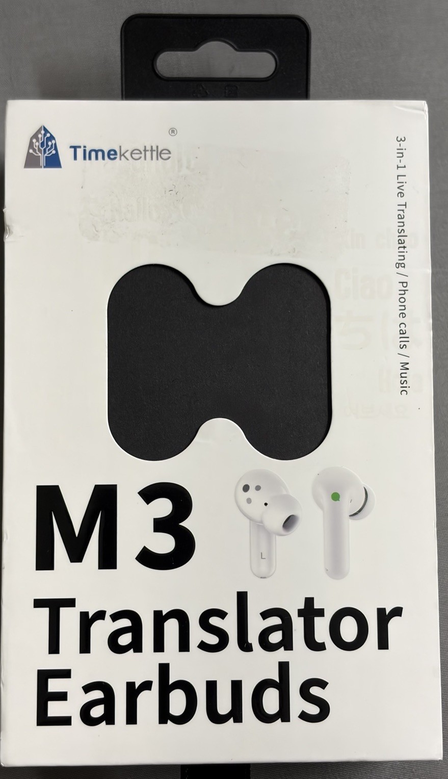 Timekettle M3 Language Translator Earbuds-White New Open Box Timekettle M3 Language Translator Earbuds-White New Open Box