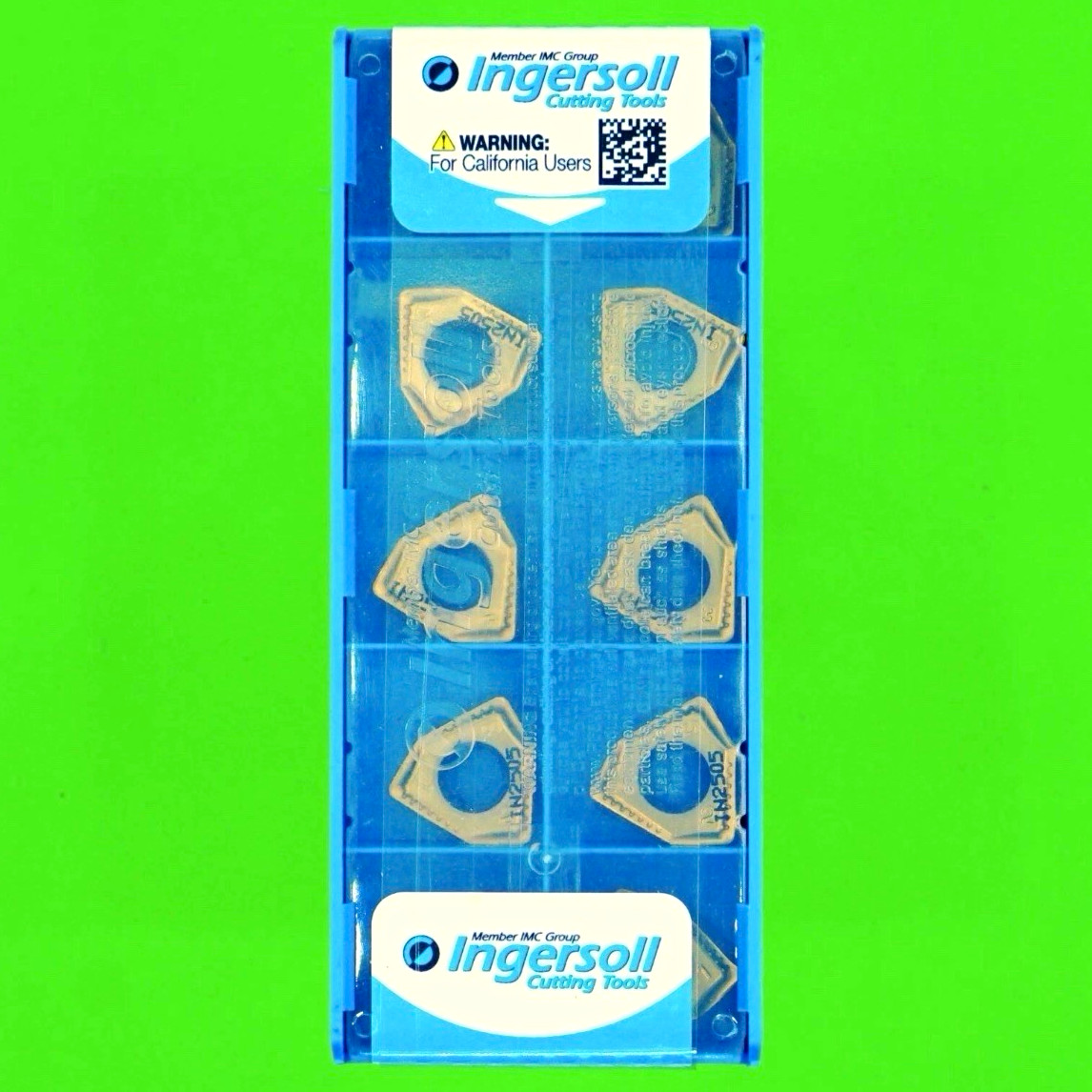 Ingersoll Carbide Turning Inserts WNGU130608R IN2505 - 10 Pack
