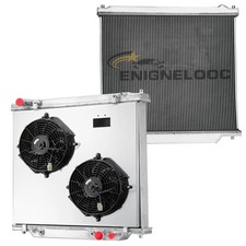 2 Row Aluminum Radiator for Ford F250 F350 7.3L Powerstroke 1999-2005 CU2171 picture