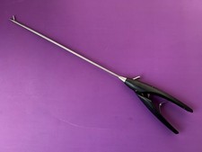 Aesculap Durogrip TC Needle Holder — REF PL407R — 131cm x 5mm, Locking picture