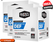 Super Tech DEF Diesel Exhaust Fluid, Made in USA, 2.5 Gallon (9.46 L), 3-Pack picture