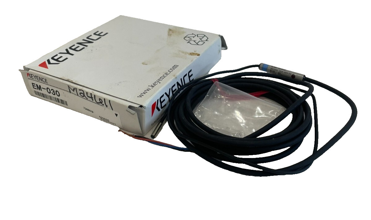 NEW KEYENCE EM-030 PROXIMITY SWITCH EM030 NEW KEYENCE EM-030 PROXIMITY SWITCH EM030