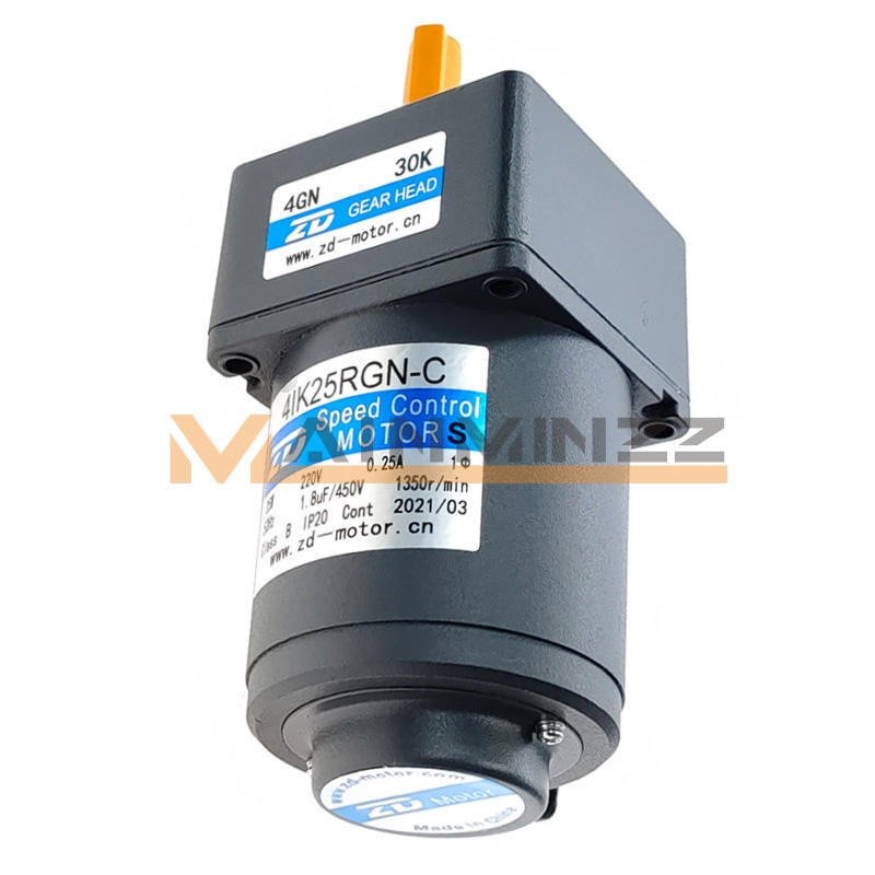 ONE NEW ZD 4IK25RGN-C 30K 4GN30K Gear Reducer Motor 220V *vm ONE NEW ZD 4IK25RGN-C 30K 4GN30K Gear Reducer Motor 220V *vm