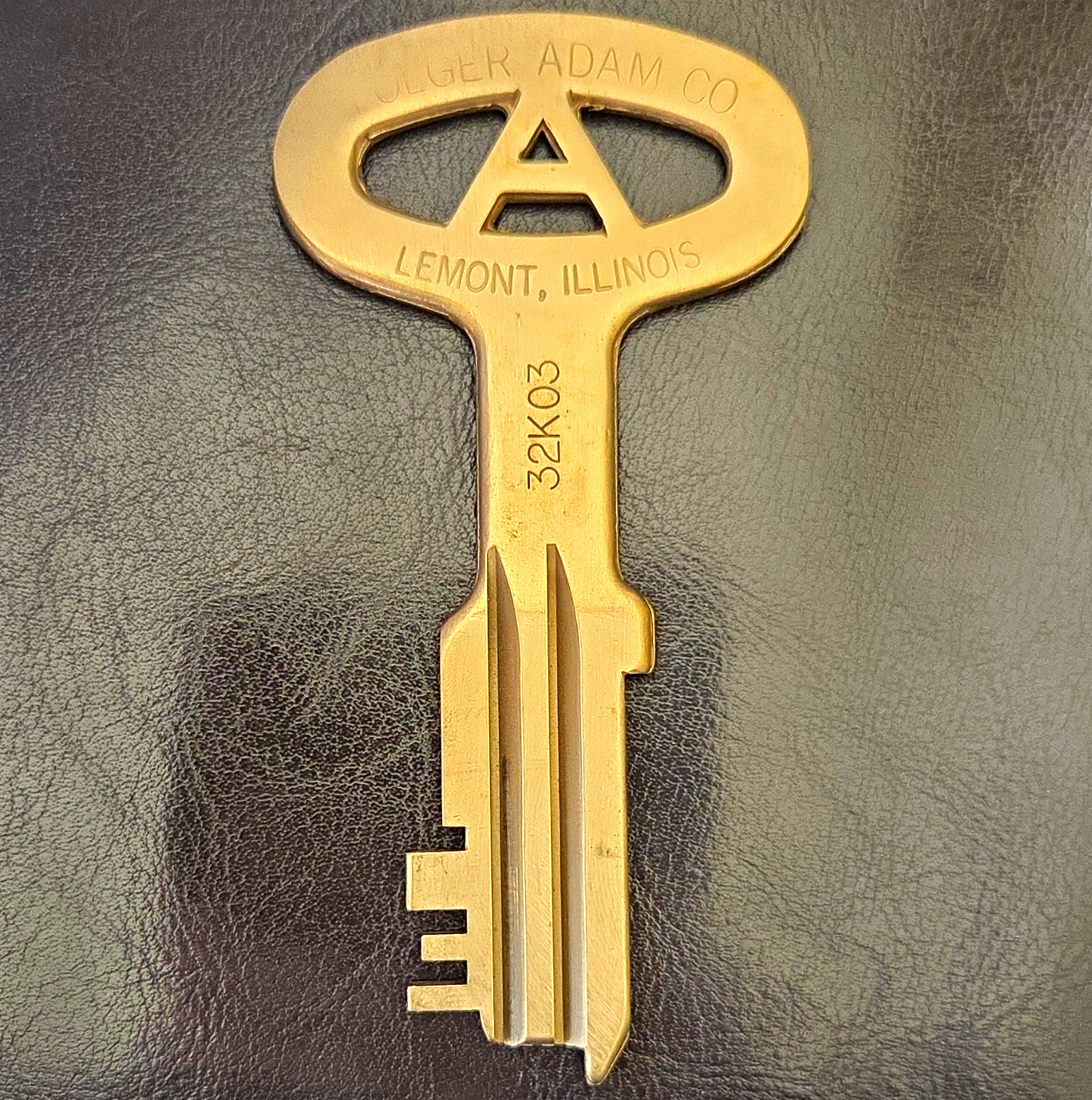Folger Adam Co. Cut Key New Never Used *RARE FIND* Factory Stamped On Both Sides