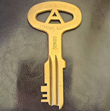 Folger Adam Co. Cut Key New Never Used *RARE FIND* Factory Stamped On Both Sides picture