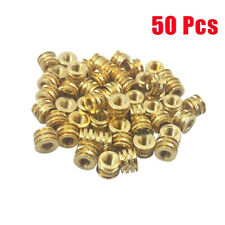 50x M2.5 2.5mm M2.5-0.4 Long Threaded Heat Set Screw Inserts for 3D Printing picture