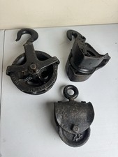 Vtg Chisholm-Moore *BLUE BOY* Half Ton Differential Chain Hoist 2 Extra Pieces picture