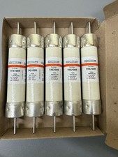 5 Mersen Ferraz Shawmut TRS100R Tri-Onic Time Delay Fuses 100 Amp 600v Class RK5 picture