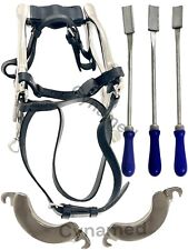 Equine Dental Kit Set McPherson Mouth Speculum Horse Mouth Gag Float Rasp set 3 picture