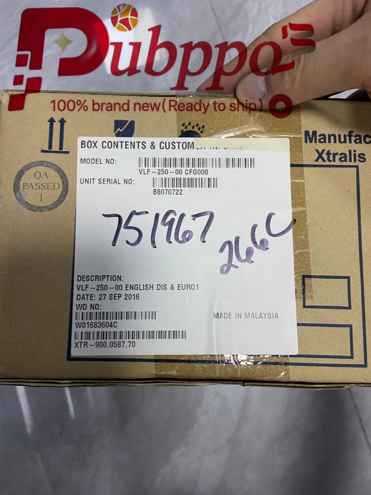 Vesda Xtrails VLF-250-00 Very Early Warning Smoke Detector NEW Factory Sealed Vesda Xtrails VLF-250-00 Very Early Warning Smoke Detector NEW Factory Sealed
