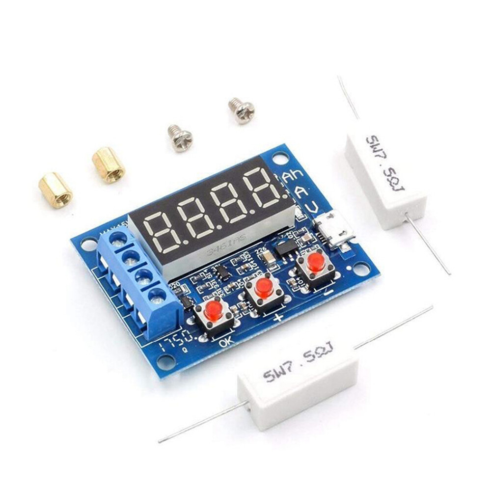 ZB2L3 Battery Tester LED Digital Display 18650 Lithium Battery Power Supply Test