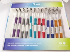 ZIRC Crystal HD# Thin Grip Assorted Mouth Mirror Jewel 12pc USA Made (Free Ship) picture