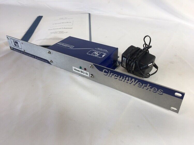 CircuitWerkes DS-8 Programmable DTMF Switcher Sequence Decoder w/mounts, manual
